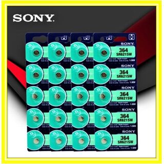 ソニー(SONY)の【ピンセット付】SONY製 SR621SW (364) 酸化銀電池×２０個 ◆(腕時計)