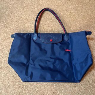 ロンシャン(LONGCHAMP)のぺこちゃん様 ロンシャン プリアージュ L ネイビー(トートバッグ)