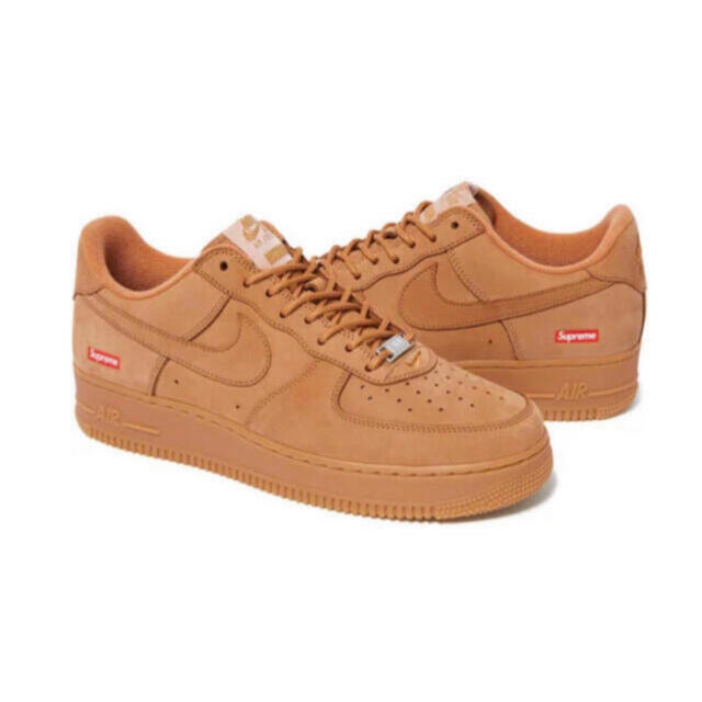 Supreme Nike Air Force 1 Low Wheat