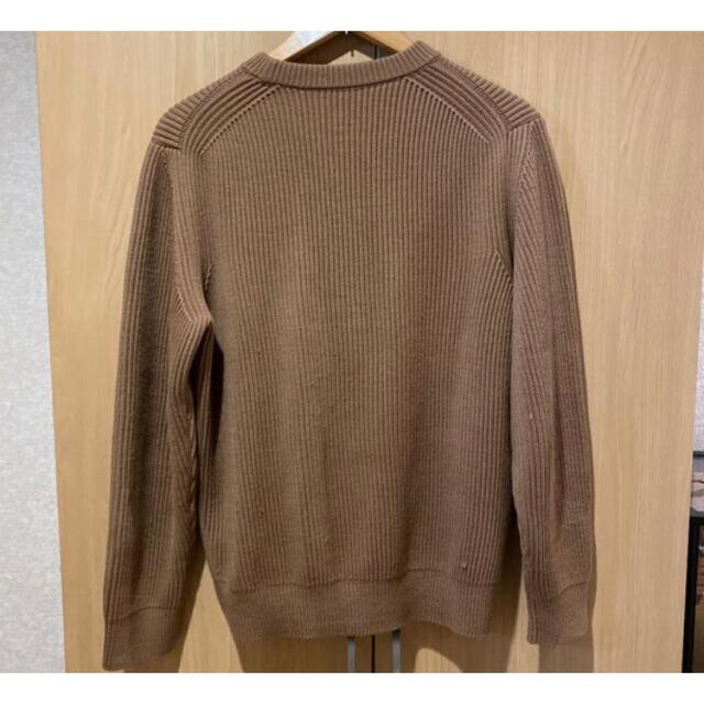 Super Fine Wool Rib Knit Big 定価37 000 Okurimono ニット セーター Ismarts In