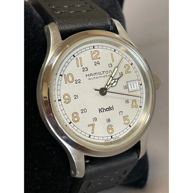 Hamilton(ハミルトン)の美品 hamilton khaki 9721b ハミルトン カーキ メンズの時計(腕時計(アナログ))の商品写真