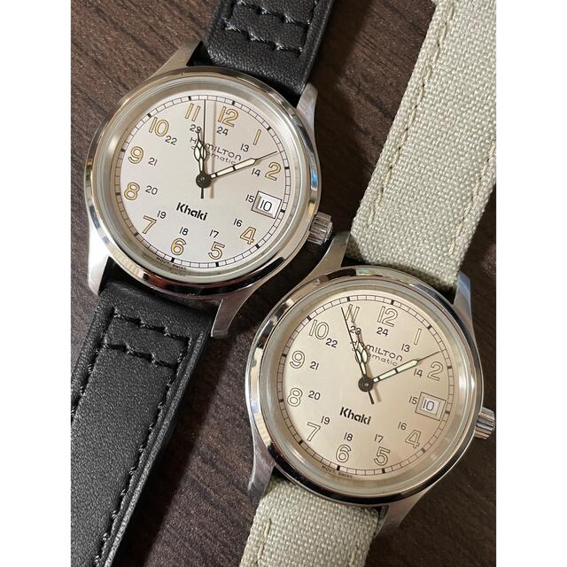 Hamilton(ハミルトン)の美品 hamilton khaki 9721b ハミルトン カーキ メンズの時計(腕時計(アナログ))の商品写真