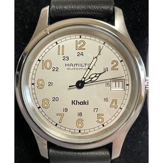 ハミルトン(Hamilton)の美品 hamilton khaki 9721b ハミルトン カーキ(腕時計(アナログ))