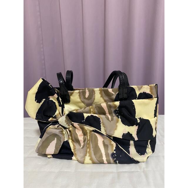 【難ありVALENTINO GARAVANI リボンバッグ