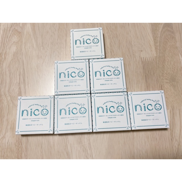 nico 石鹸 6個 【限定品】 sandorobotics.com