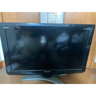 アクオス(AQUOS)の液晶カラーテレビ　SHARP AQUOS LC-26E7　リモコン付き(テレビ)