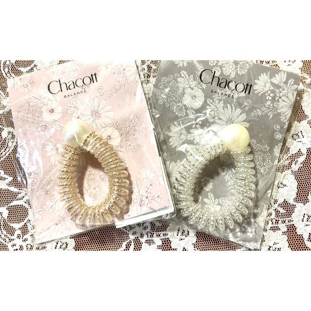 CHACOTT(チャコット)のチャコット　ヘアアクセサリー　2個セット レディースのヘアアクセサリー(ヘアゴム/シュシュ)の商品写真