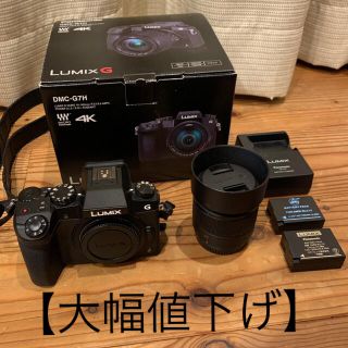 Panasonic DMC−G7とLUMIX G 25mm/F1.7レンズセット - ミラーレス一眼