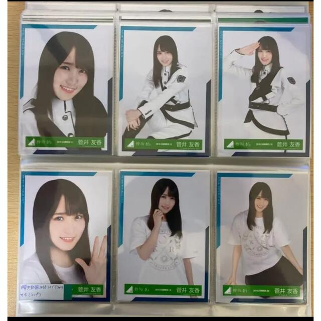 櫻坂46 菅井友香　生写真コンプ　42種類