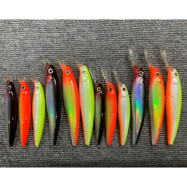 ラパラ（RAPALA）エックスラップ6本とエックスラップディープ6本