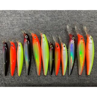 ラパラ（RAPALA）エックスラップ6本とエックスラップディープ6本(ルアー用品)