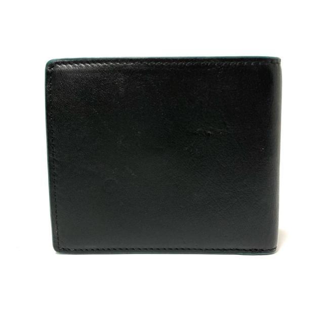 ポールスミス 2つ折り財布 - 黒 レザー - 財布