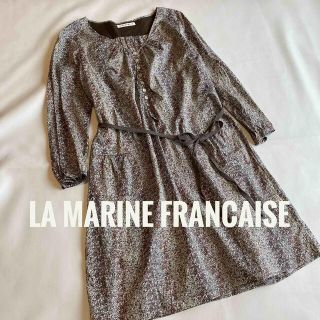 マリンフランセーズ(LA MARINE FRANCAISE)のLA MARINE FRANCAISE マリンフランセーズ　小花柄　ワンピース (ひざ丈ワンピース)