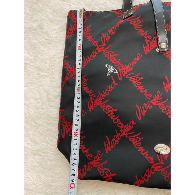 絶品】 Vivienne Westwood オーブ刺繍 ナイロンビッグトートバッグ 美 ...