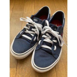 ヴァンズ(VANS)の【8月まで】vans スニーカー　28㎝　ネイビー(スニーカー)