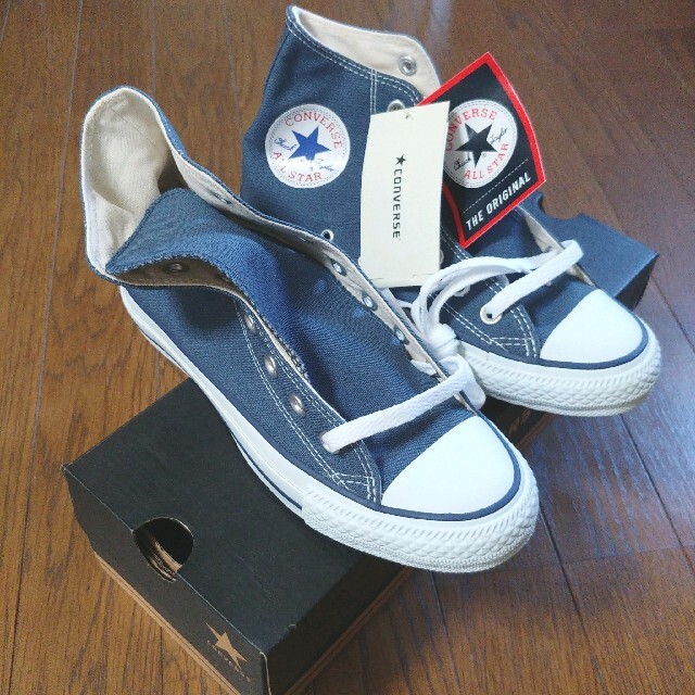 CONVERSE(コンバース)のコンバース　ハイカット　ネイビー レディースの靴/シューズ(スニーカー)の商品写真