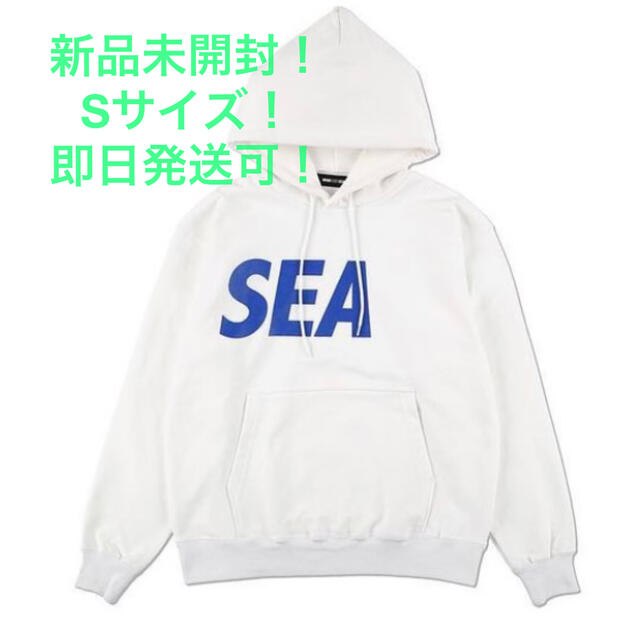 【WIND AND SEE Hoodie White Small】