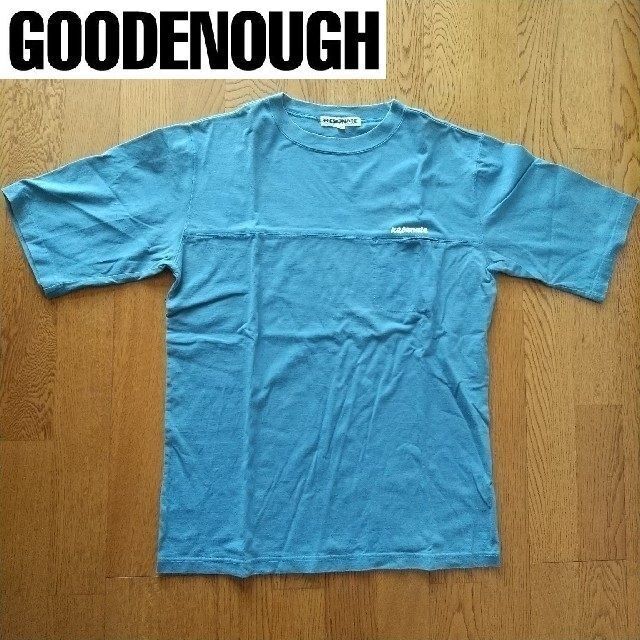 RESONATE GOODENOUGH(リゾネイトグッドイナフ)のRESONATE GOODENOUGH 五分丈Tシャツ グッドイナフ メンズのトップス(Tシャツ/カットソー(半袖/袖なし))の商品写真