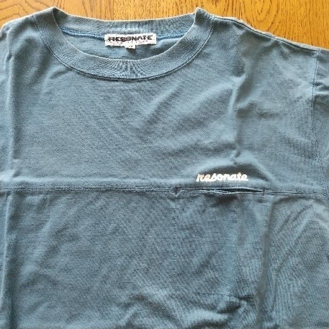 RESONATE GOODENOUGH(リゾネイトグッドイナフ)のRESONATE GOODENOUGH 五分丈Tシャツ グッドイナフ メンズのトップス(Tシャツ/カットソー(半袖/袖なし))の商品写真