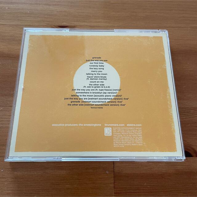 ブルーノマーズ　doo-wops&hooligans エンタメ/ホビーのCD(ポップス/ロック(洋楽))の商品写真