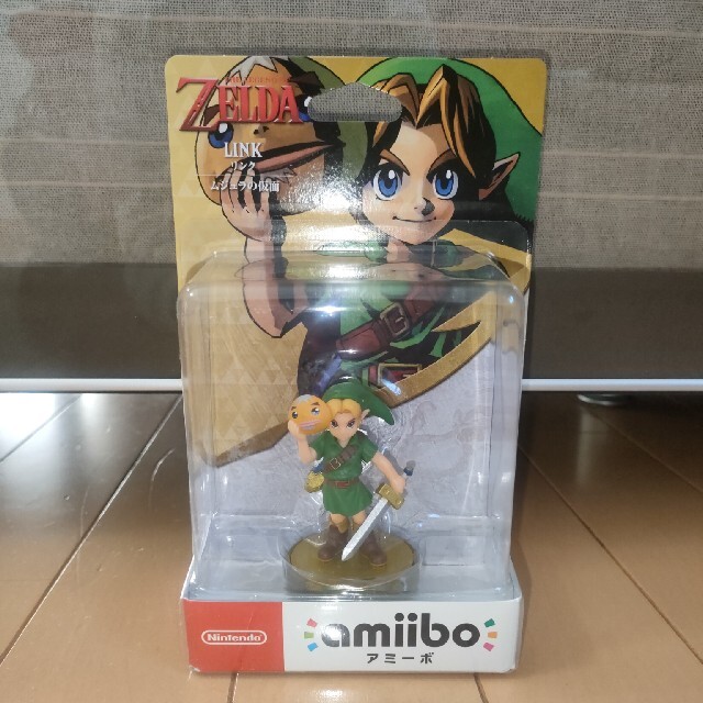 任天堂(ニンテンドウ)のamiibo リンク ムジュラの仮面　(ゼルダの伝説) アミーボ エンタメ/ホビーのフィギュア(ゲームキャラクター)の商品写真