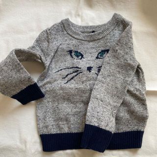 ベビーギャップ(babyGAP)のbaby Gap cat柄セーター(ニット/セーター)