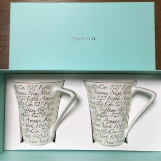 ティファニー(Tiffany & Co.)のdoramichan様専用☆ティファニー ノーツマグ(グラス/カップ)