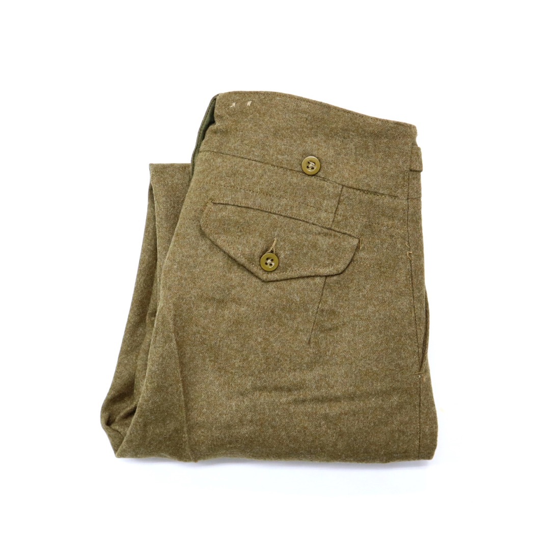 MILITARY - デッド 50s ビンテージ イギリス軍 ウール パンツ MILITARY - デッド 50s ビンテージ イギリス軍 ウール パンツ