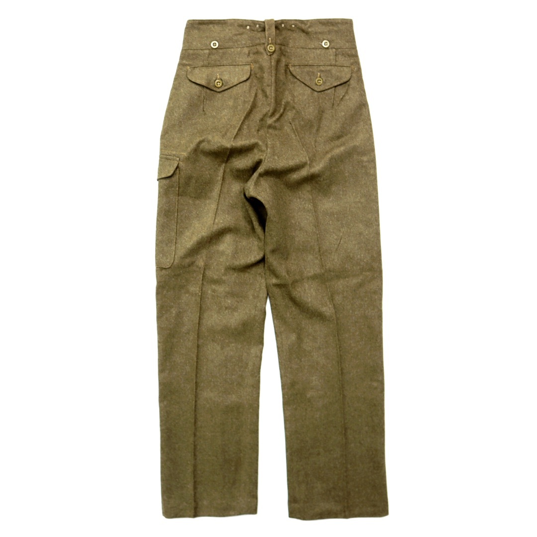 MILITARY - デッド 50s ビンテージ イギリス軍 ウール パンツ MILITARY - デッド 50s ビンテージ イギリス軍 ウール パンツ
