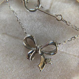 ジュエリーツツミ(JEWELRY TSUTSUMI)のジュエリーツツミ リボン ネックレス(ネックレス)