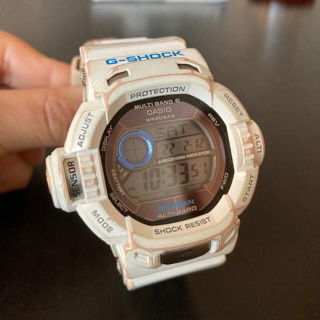 G-SHOCK(ジーショック)のG-SHOCK ライズマン　アイスホワイト メンズの時計(腕時計(デジタル))の商品写真