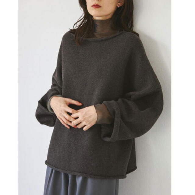 TODAYFUL 21秋冬 Boatneck Over Knit