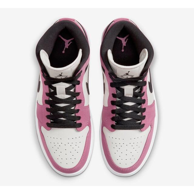 NIKE(ナイキ)のNIKE WMNS AIR JORDAN 1 MID "BERRY PINK" メンズの靴/シューズ(スニーカー)の商品写真