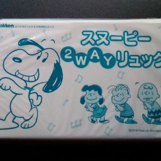 スヌーピー(SNOOPY)のキラピチ 8月号 スヌーピー ２WAYリュック(リュック/バックパック)