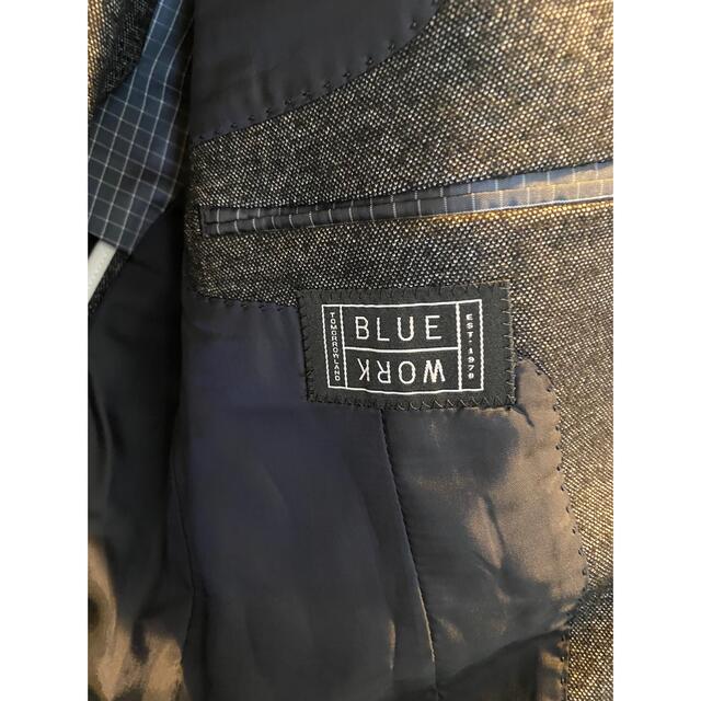 TOMORROWLAND(トゥモローランド)のRei様専用！BLUE WORK ウール　セットアップ メンズのスーツ(セットアップ)の商品写真
