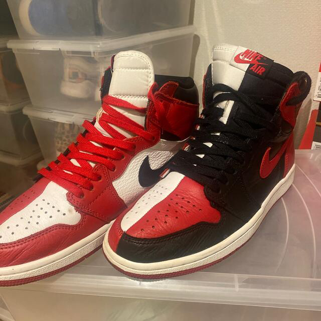 NIKE AIR JORDAN1 homage tohome靴/シューズ