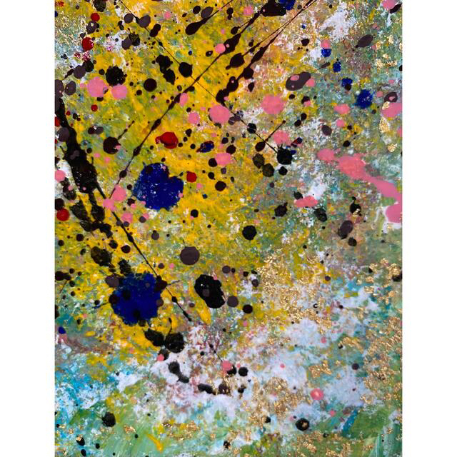 選択 絵画 抽象画 現代アート モダン ゴールド インテリア F4 i9tmg.com.br