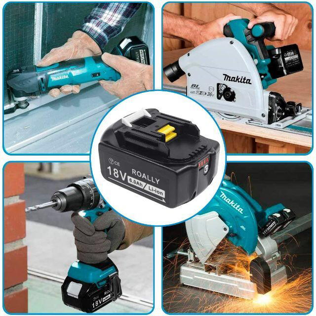 【新品未使用】Makita マキタ 純正バッテリー 18V6.0Ah 2個セット