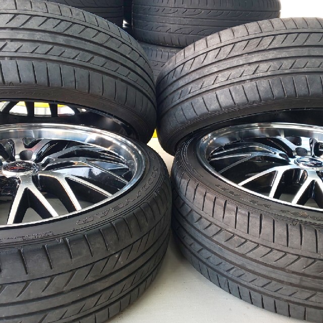 送料無料！美品 BADX632 19インチ×グッドイヤー225/35R19 高い品質 www