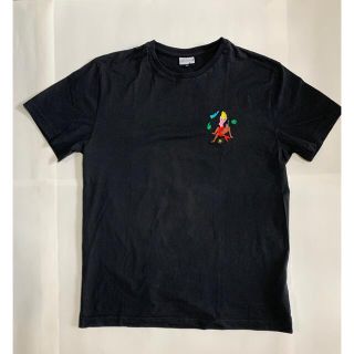 ボンジュールレコーズ(bonjour records)の【良品】Carne Bollente Tシャツ　ブラック　Mサイズ(Tシャツ/カットソー(半袖/袖なし))