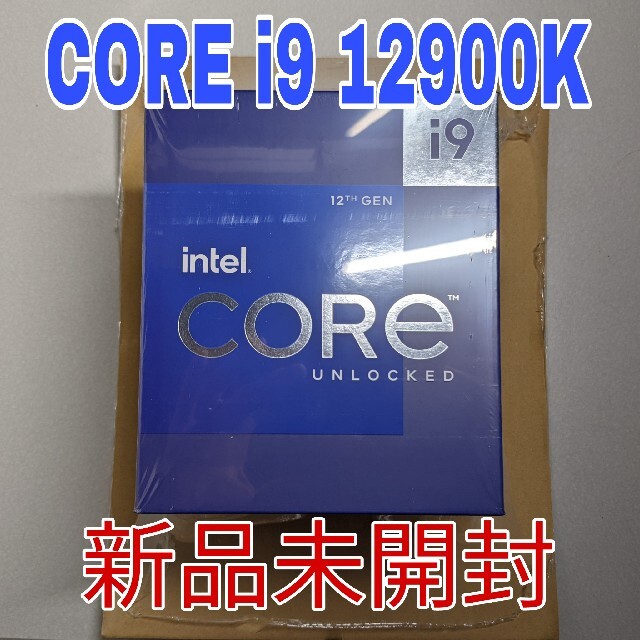 【新品未開封】Intel  Core i9 12900K16スレッド数