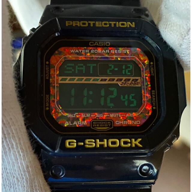 G-SHOCK/GLS-5600/スピード/メタリック/オパール/黒金/ブラック