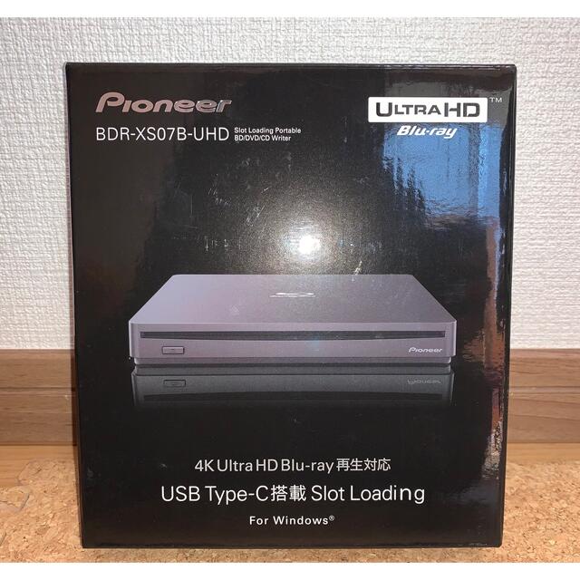 Pioneer スロットイン方式 外付型ポータブルブルーレイドライブ UHDBD