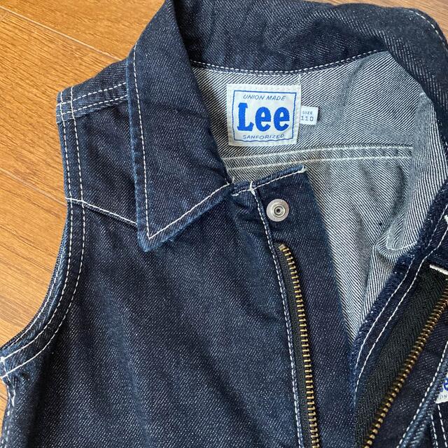 Lee(リー)のLee デニムワンピース キッズ/ベビー/マタニティのキッズ服女の子用(90cm~)(ワンピース)の商品写真