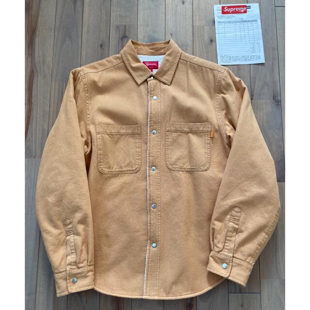 Mサイズ supreme sherpa lined denim shirt