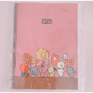 ボウダンショウネンダン(防弾少年団(BTS))の❤︎bt21 ピンクノート❤︎(キャラクターグッズ)