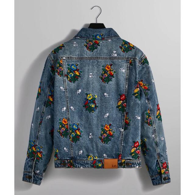 定番 Kith - Supreme 22SS XL リバーシブル 花柄 新作デニムジャケット
