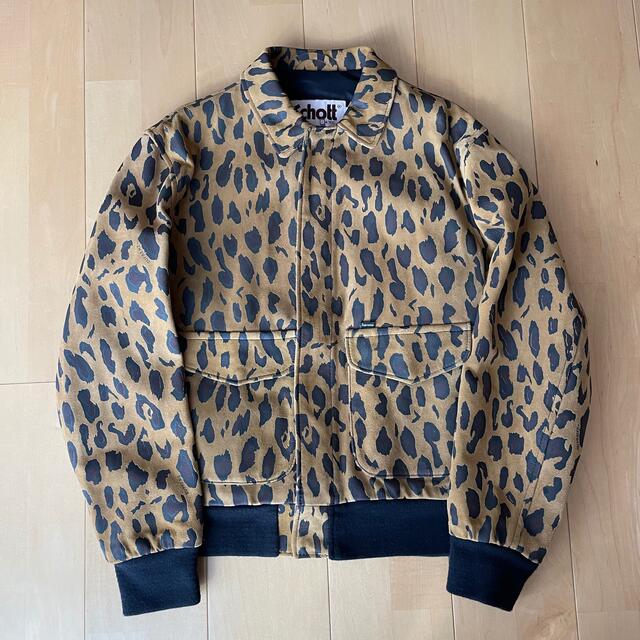 18ss Supreme Schott Suede A-2 jacket