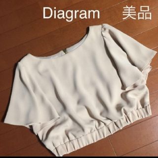 グレースコンチネンタル(GRACE CONTINENTAL)の【みく様】グレースコンチネンタル☆後ろレーストップス(カットソー(半袖/袖なし))