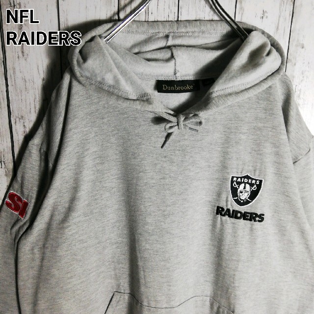 NFL×ダンブルック スウェットパーカー レイダース 刺繍ロゴ RAIDERS